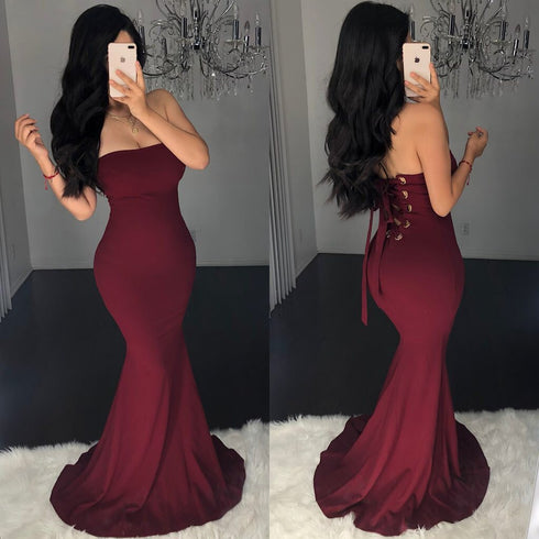 Strapless backless maxi skirt - ROUTINE FASHION